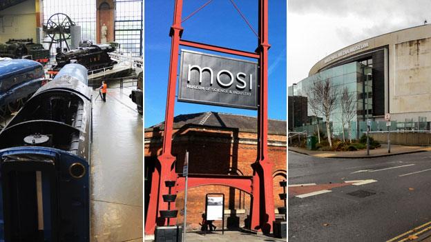 Museum of Science and Industry in Manchester, the National Railway Museum in York and the National Media Museum in Bradford