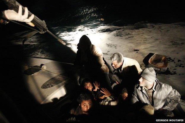 Raid on refugee boats