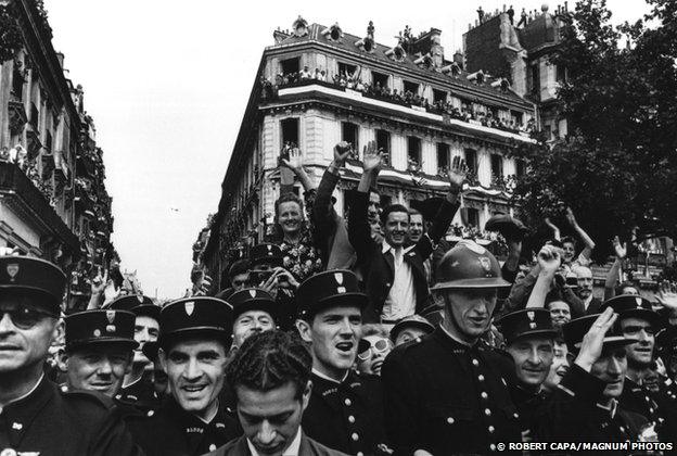 The liberation of Paris, 1944