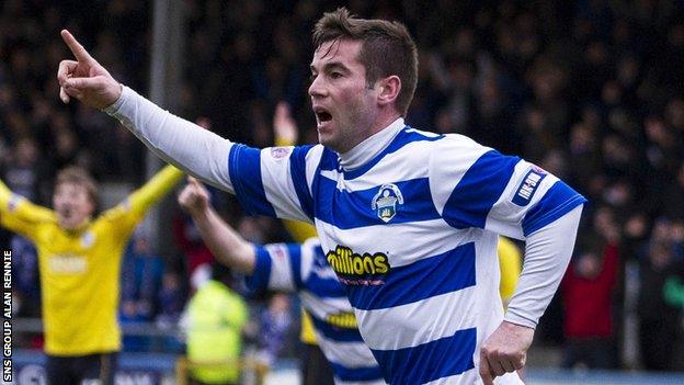 Peter MacDonald scored 15 goals for Morton last season