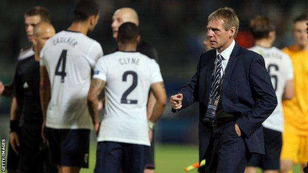 England Under-21 coach Stuart Pearce