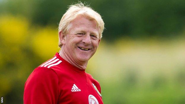 Scotland boss Gordon Strachan