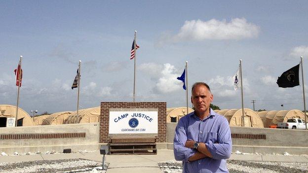 Jonathan Beale at Guantanamo Bay