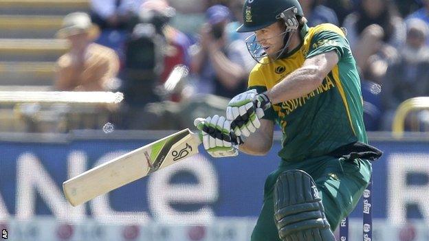 South Africa captain AB De Villiers