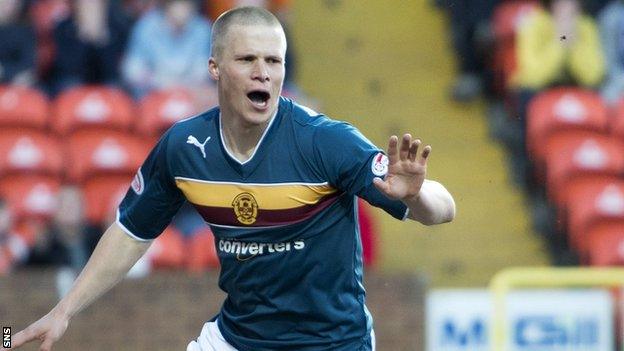 Henrik Ojamaa scored 13 goals during his time at Motherwell