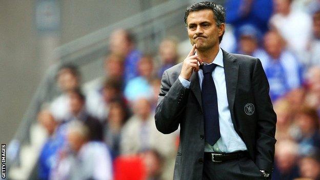 Chelsea manager Jose Mourinho