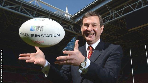 Welsh Rugby Union chief executive Roger Lewis