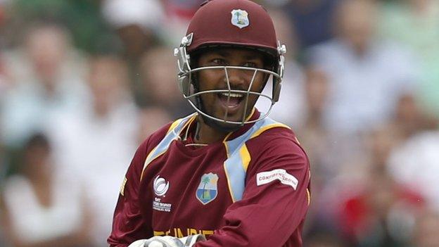 West Indies' Denesh Ramdin