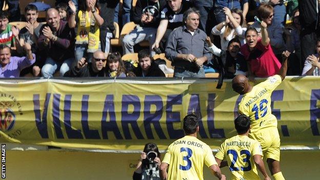 Villarreal celebrations