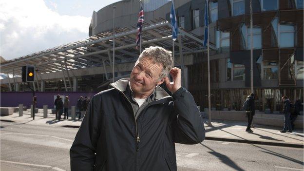 Rory Bremner visited Holyrood as part of his journey to understand Scottish politics