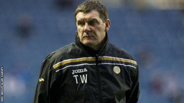 Tommy Wright is the new manager of St Johnstone