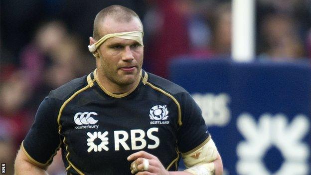 Scotland prop Geoff Cross