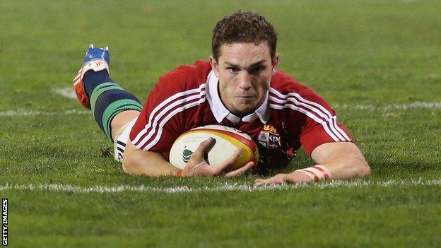 Lions winger George North