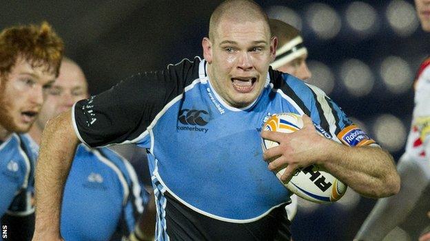 Glasgow prop Gordon Reid