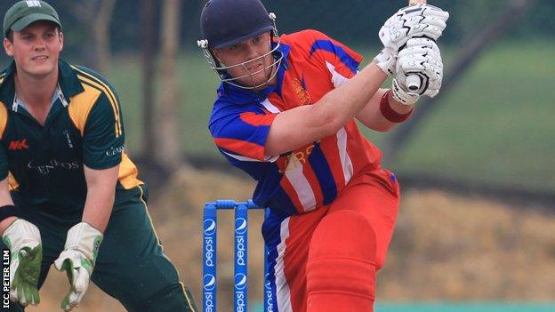 Ed Farley batting for Jersey