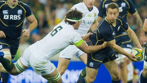 South Africa v Scotland