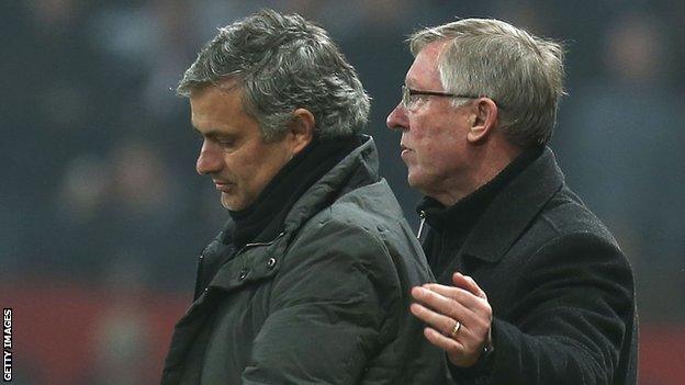 Jose Mourinho & Sir Alex Ferguson