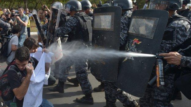 Brazil protest