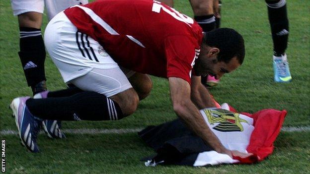 Egypt playmaker Mohamed Aboutrika