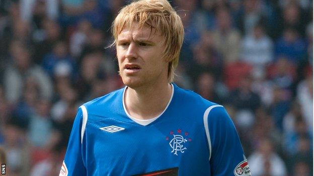 Rangers defender Stevie Smith