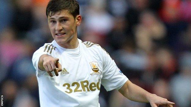 Swansea City defender Ben Davies