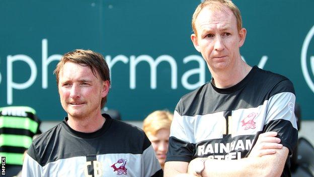 Chris Brass (left) and Alan Knill