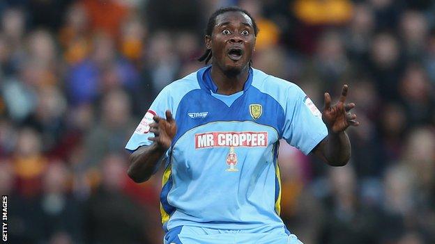 Striker Calvin Zola