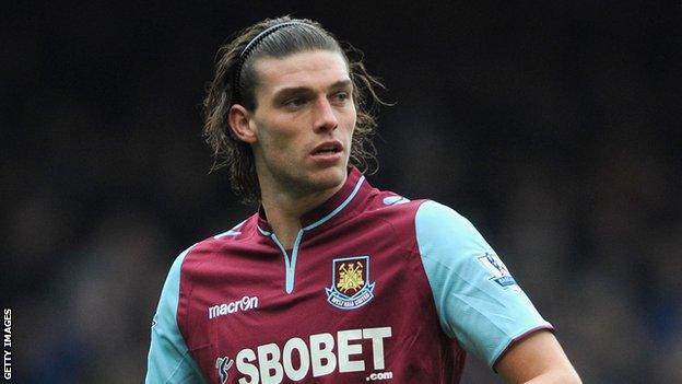 West Ham target Andy Carroll