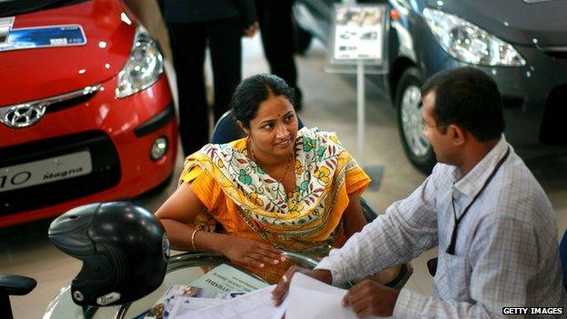 Car dealership in India