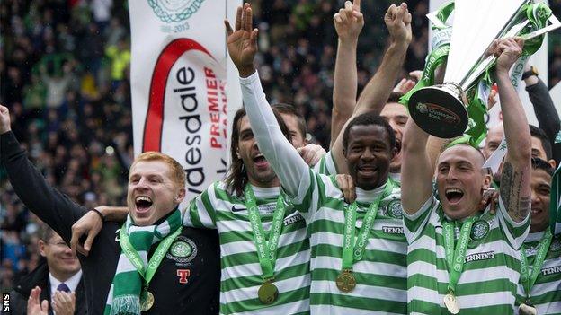 Celtic are the reigning SPL champions