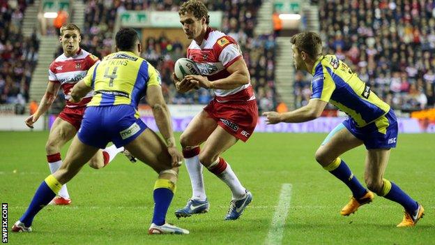 Warrington face Wolves in Super League