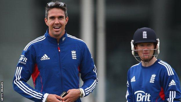 Kevin Pietersen Eoin Morgan