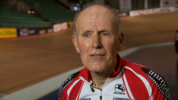 Clive Walmsley - cycling veteran