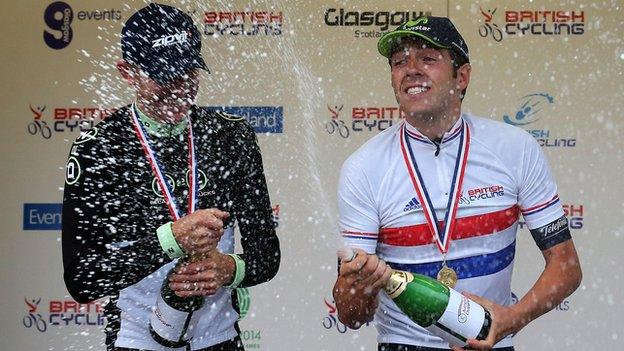 Matthew Bottril and Alex Dowsett