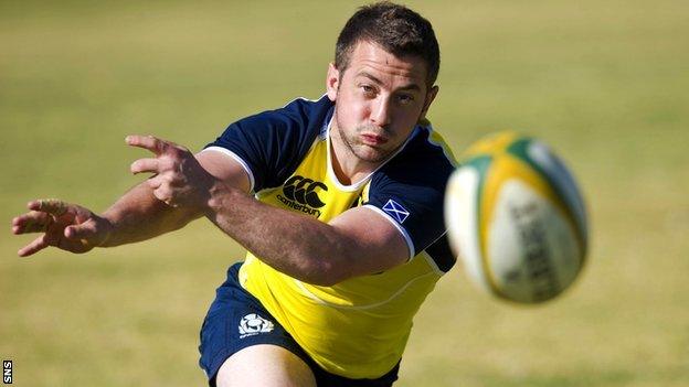 Scotland captain Greig Laidlaw