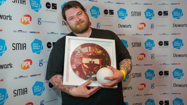 RM Hubbert won the Scottish album of the year award