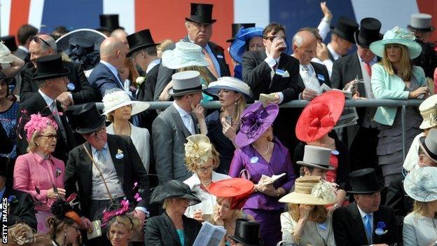 Crowds at Royal Ascot