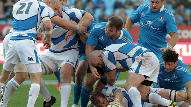 Scotland were 30-29 winners against Italy in Pretoria