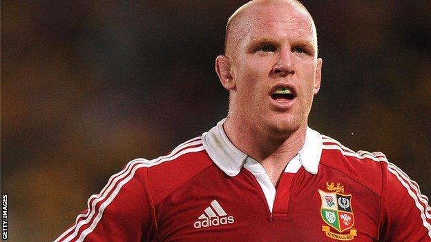 British & Irish Lions forward Paul O'Connell