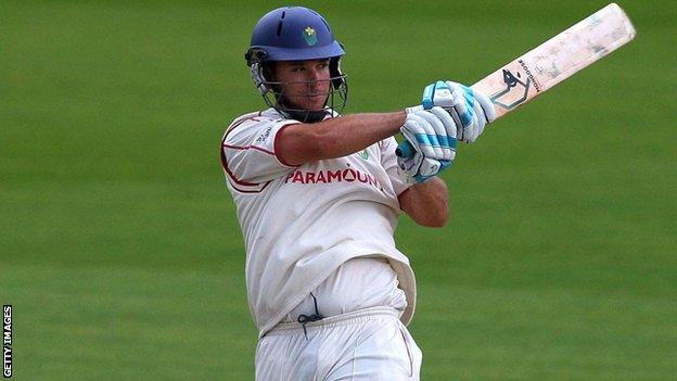 Jim Allenby is the one Glamorgan batsman singled out for praise by head of elite performance Matthew Mott