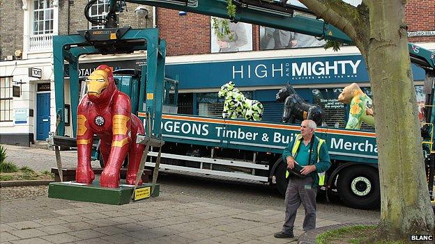 Iron Man Go Go Gorilla in Norwich