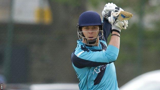 Scottish batsman Freddie Coleman