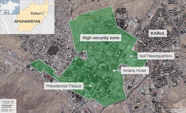 Kabul green zone