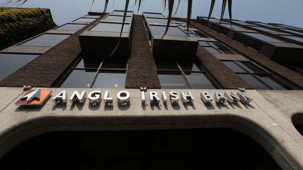 Anglo Irish Bank front