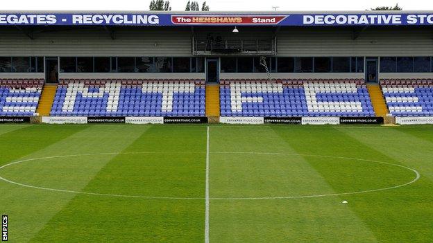 The Moss Rose, home of Macclesfield Town