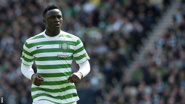 Celtic midfielder Victor Wanyama