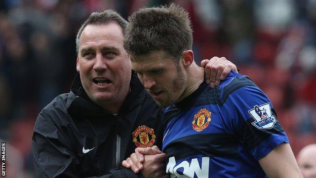 Rene Meulensteen & Michael Carrick