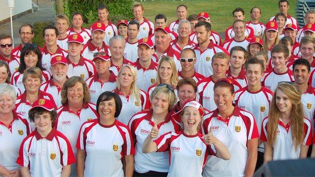 Jersey's Island Games team 2013