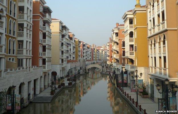 A replica Venice in China