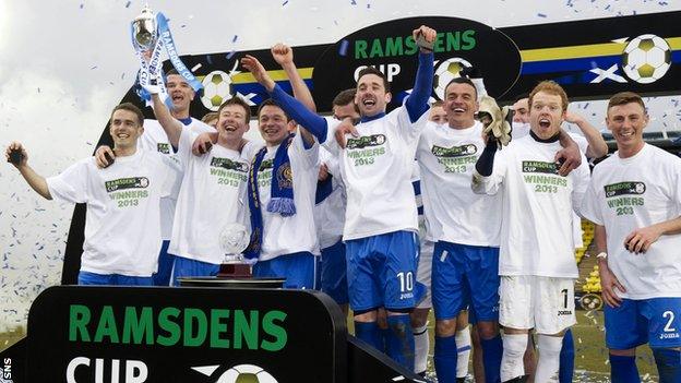 Queen of the South are the Ramsdens Cup holders